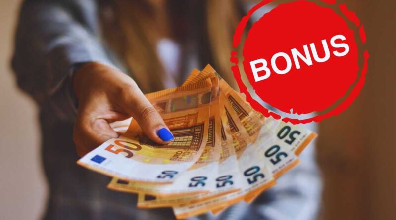 bonus in arrivo