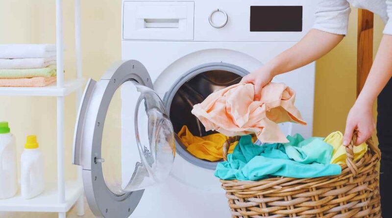 lasciare il bucato in lavatrice