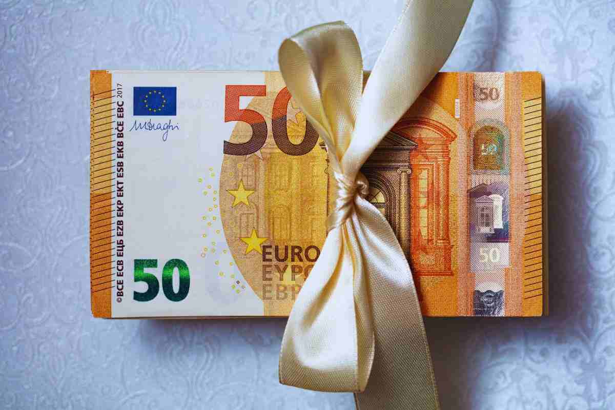 le imposte sui regali in denaro