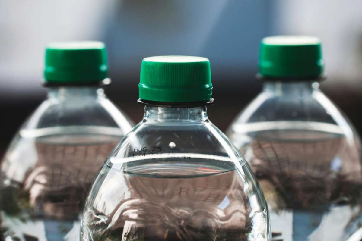 Bottiglia di plastica