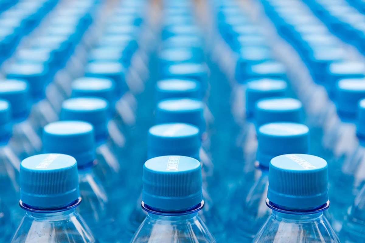 Bottiglia di plastica